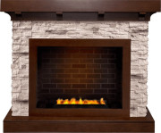 Каминокомплект Chalet - Темный дуб/Сланец с очагом Cassette 400 LNH-INT PS (без дров) Каминокомплект Chalet - Темный дуб/Сланец с очагом Cassette 400 LNH-INT PS (без дров)