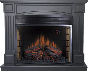 Каминокомплект Boston - Серый графит с очагом Dioramic 28 LED FX