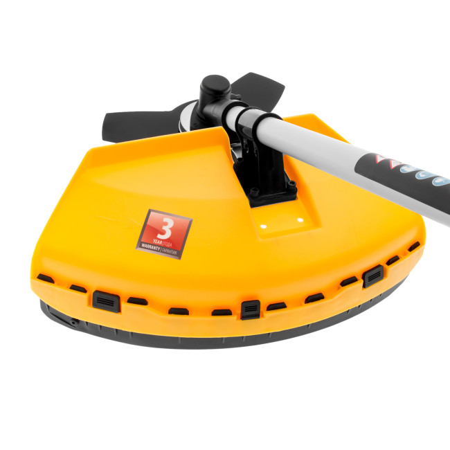 Триммер бензиновый DR-52S, 52 см3, разъемная штанга, состоит из 2 частей Denzel