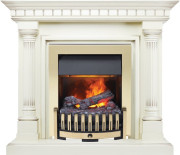 Каминокомплект Dallas - Слоновая кость с патиной с очагом Danville Brass FB2