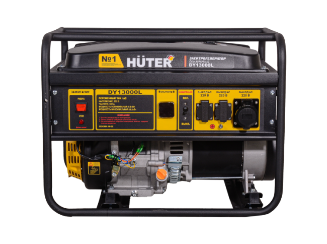 Электрогенератор DY13000L Huter