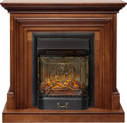 Каминокомплект Bradford - Орех с очагом Majestic FX M Black RC Каминокомплект Bradford - Орех с очагом Majestic FX M Black RC