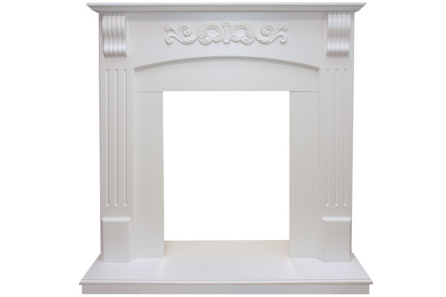 Каминокомплект Sorrento - Белый дуб с очагом Chesford