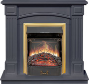 Каминокомплект Boston - Серый графит (Высота 925см) с очагом Majestic FX Brass