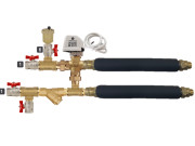 Узел обвязки фанкойла с трехходовым клапаном Kvs 4,5