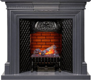 Каминокомплект Chelsea - Серый графит с очагом Cassette 400 NH