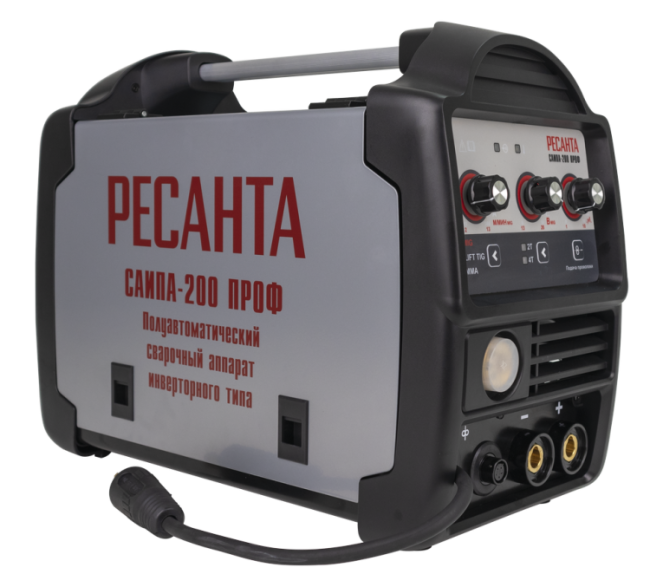 Сварочный полуавтомат Ресанта САИПА-200ПРОФ (MIG/MAG)